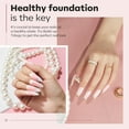 thumbnail image 4 of modelones Top Coat with Builder Nail Gel, Nude Pink Color Builder Top Nail Kit for Apex Building Thickening Extension, LED Lamp Cured Color Base Shine Finish Top Coat 10ml Home DIY Salon, 4 of 9