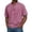 14ZPink, variant on Mens Distressed Henley Shirts Retro Short Sleeve Cotton Tee Shirts Casual Button Down Washed T-Shirts Navy M