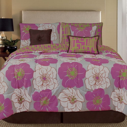 Home Fashions International Palmetto Print Works Retro 7 Piece