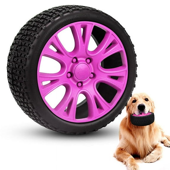 Barkwow Nature Rubber Tire Dog Chew Toy