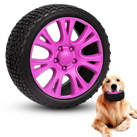 UPC: 0766429560258 | Barkwow Nature Rubber Tire Dog Chew Toy