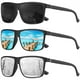 thumbnail image 1 of Gafas de sol polarizadas KALIYADI para hombre y mujer con UV, 3 paquetes, 1 of 6
