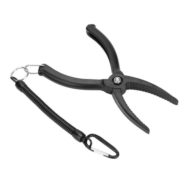 Fishing Gripper Gear Tool ABS Gripper Tackle Fish Lip Holder Fishing Gripper  & Anti-drop Push Buckle Hook Trigger Clamp Ice Fishing Tools