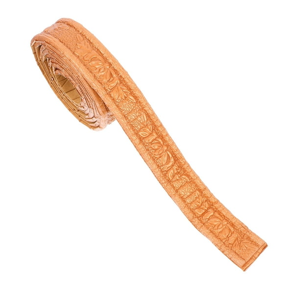 Raindrops Light Brown Self Adhesive Foam Trim Molding for Frames Sturdy Flexible Decorative Wall Border Stickers 0.5 inch wide