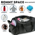 thumbnail image 5 of J World Copper 33L Duffel Bag - Black, 5 of 7