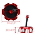 thumbnail image 2 of Bouchon de Réservoir de Carburant en Aluminium avec Évent Rouge pour Yamaha Raptor YFM 250/350/660R YFZ450, 2 of 9
