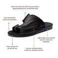 thumbnail image 4 of Peter - Leather Toe Strap Sandal - Mens Sandals, 4 of 6