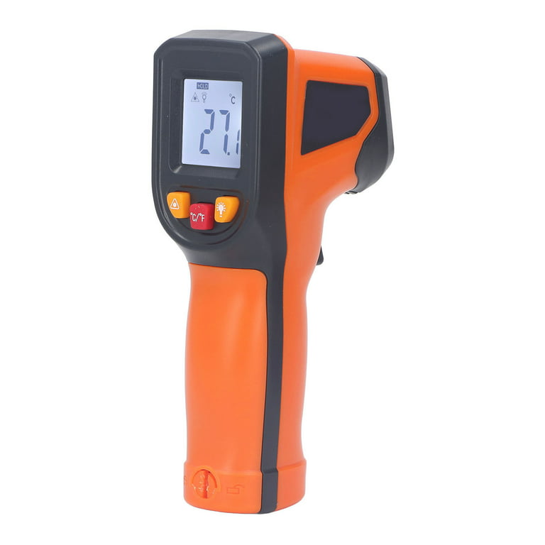 Cooking Infrared Thermometer, Infrared Thermometer Temperature Non Contact  -58~752℉ Automatically Turn Off With Backlit For Pipes 