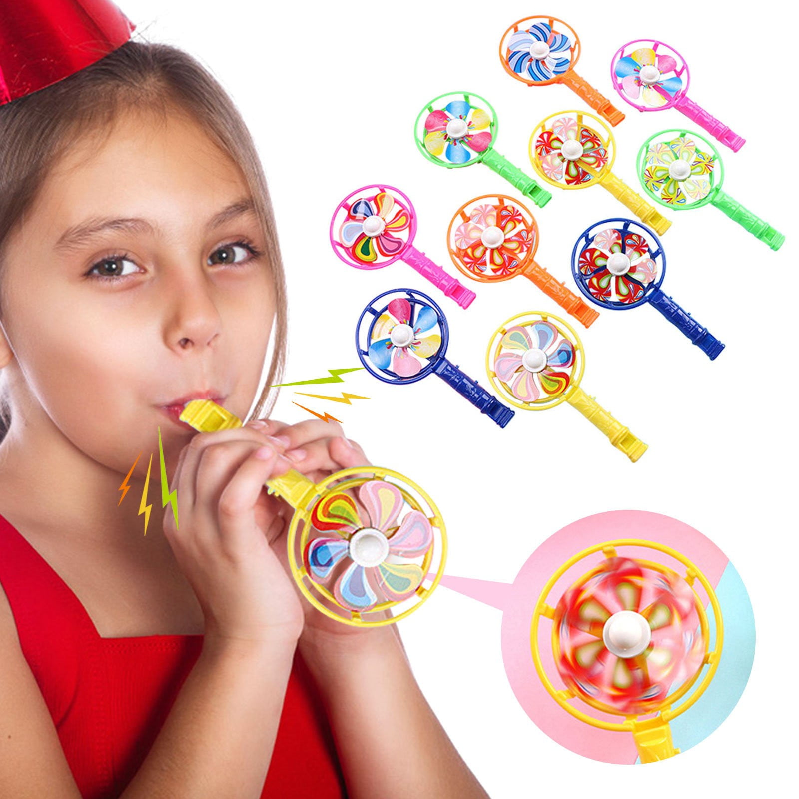 Party Blower, Colorful Birthday Noise Maker Birthday Horn Party Whistle
