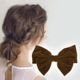 thumbnail image 2 of Unique Bargains 1 Pc Cute Bow Spring Hair Clips Orange, 2 of 5