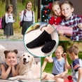 thumbnail image 5 of Holzlrgus Kids Athletic Crew Socks Boys Girls Cotton School Uniform Casual Basic Socks 6 Pairs, 5 of 6