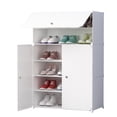 thumbnail image 2 of Ealing Shoe Rack, 6 Tier Shoe Storage Cabinet 24 Pair Plastic Shoe Shelves Organizer for Closet Hallway Bedroom Entryway, 2 of 7