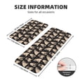 thumbnail image 2 of Yiaed French Bulldog Kitchen Rugs Sets of 2 Kitchen Mats Cushioned Anti Fatigue Kitchen Rug Tapetes Para Cocina for Sink,Laundry Room, 2 of 6