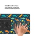 thumbnail image 5 of Disketp Colorful Dinosaur Gaming Mouse Mat Long Extended Mouse Pad Desk Mat Non-Slip Rubber Mice Pads Stitched Edges(315.5 x 16 x 0.12 Inches), 5 of 8