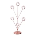 thumbnail image 3 of predolo 6 Branch Elegant Family Tree Picture Frame Holder Photo Tree Holder Clip Display Rose Golden, 3 of 8