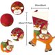 thumbnail image 2 of Bolsas navideñas YONGSHENG juego de 3 colgantes Ings, 2 of 4