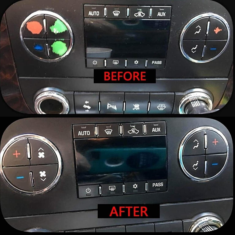 2007-2013 9 PCS GM AC BUTTON DECAL STICKERS REPAIR CLIMATE TAHOE YUKON SIERRA 2007-2013 9 PCS GM AC BUTTON DECAL STICKERS REPAIR CLIMATE TAHOE YUKON SIERRA