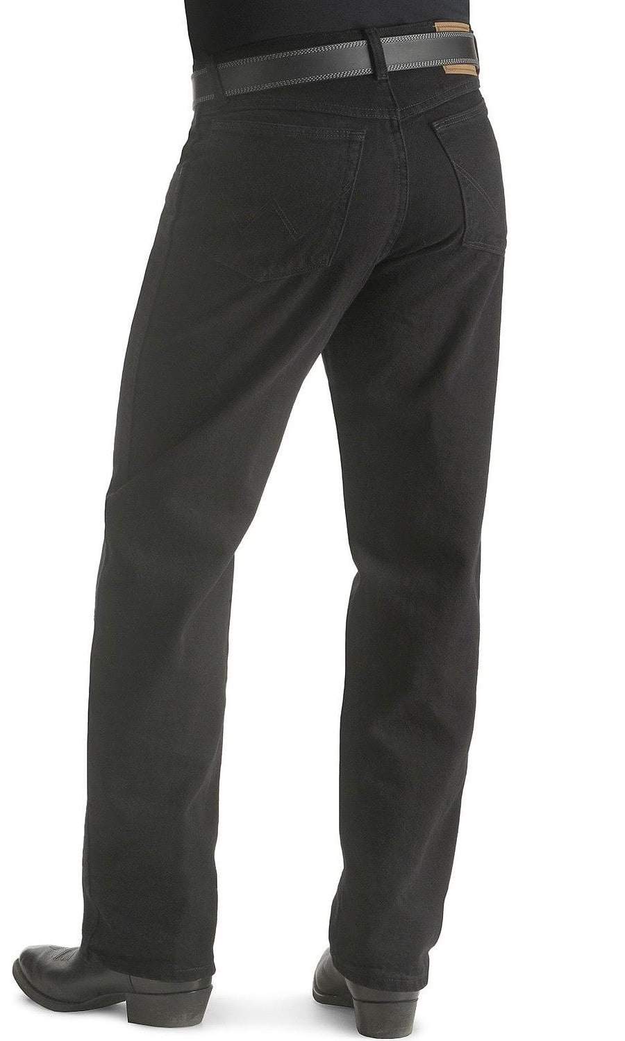wrangler relaxed fit cargo pants black