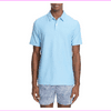 Onia Alec Reverse Terry Regular Fit Polo Shirt, Placid Blue, Size XXL, MSRP $85