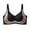 Black, variant on Women's Wireless Push Up Sports Bra - Seamless, Back Smoothing, Posture Support - Comfortable Yoga/Gym/Night Wear - M-XXL Sizes, Under Bust 60-84cm