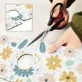 thumbnail image 6 of Yayeee Faucet Mat for Kitchen Sink 14.7" Diatomite Long Splash Guard Pad, Cute Floral, 2 Pack, 6 of 7