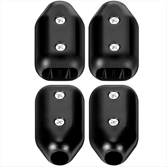 4Pcs Rope Clamps, Reusable Rope Clamp 3/8Inch Rope Connector Clamp Suitable for 7-8 mm Nylon Rope or Braided Ropes