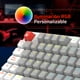 thumbnail image 3 of Teclado Gamer Mecanico BALAM RUSH LEVEL PRO GK990 Switch Red Inalambrico USB 2.4 GHz + BT 5.0 Tamaño 80% RGB, 3 of 6