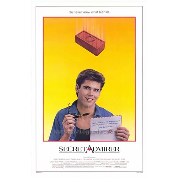 Pop Culture Graphics MOVAF5314 Secret Admirer Movie Poster Print, 27 x 40