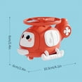 AaSFJEG Boy Toy Cute and Cartoon Helicopter Clockwork Car Selling
