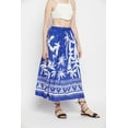 thumbnail image 3 of Oussum Women's Skirt A-Line Long Maxi Rayon Elastic Waist Midi Skirt's, 3 of 7