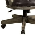 thumbnail image 4 of Yelena Height Adjustable Arm Chair in Gray and Black, 4 of 5