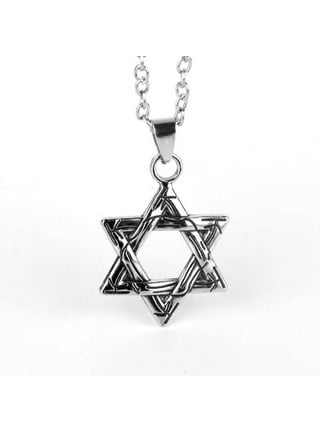 David yurman jewish 2024 star necklace mens
