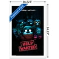 thumbnail image 3 of Five Nights at Freddy's - Help Wanted Wall Poster, 14.725" x 22.375", Framed, 3 of 3