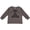 Charcoal Grey, variant on Inktastic Finally I'm the Big Sister Girls Long Sleeve Toddler T-Shirt