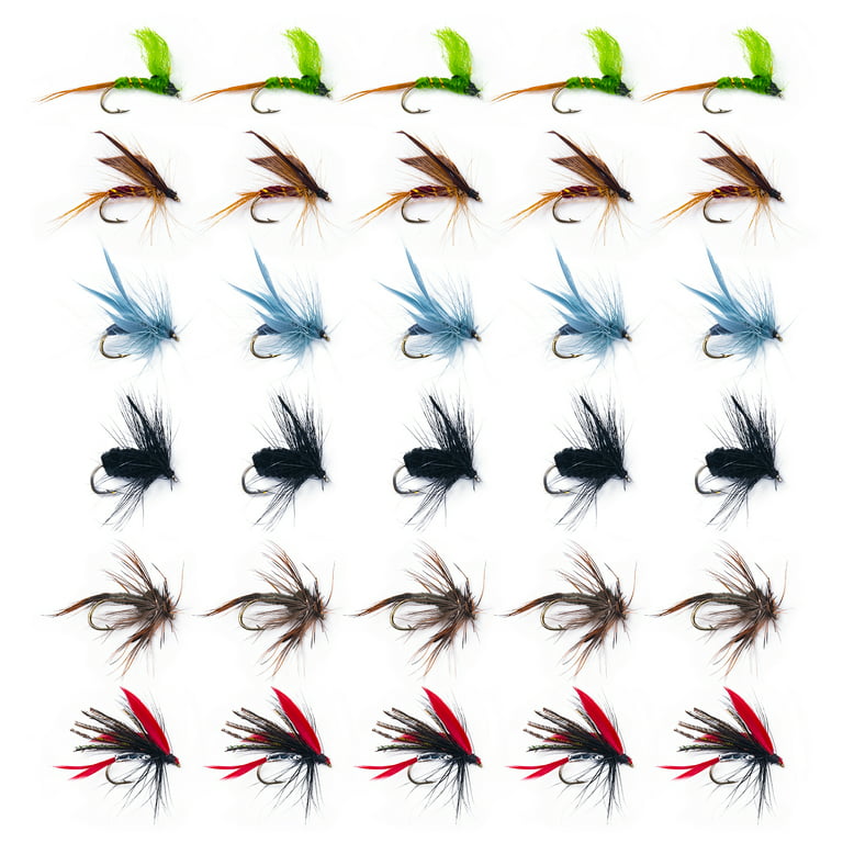 10PCS Black Drake Dry Flies Grey Wing Trout Fishing Lures Larvae Bait Size  10