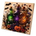 thumbnail image 3 of Halloween Handmade Pearl Painting Kit 7.9x7.9 inch Point Drill & Pearl Art for Beginners Fall Home Decoration Seasonal Party Activity & Handmade Gift by MPOISVA, 3 of 8