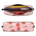 thumbnail image 2 of Vsdgher Strawberry Leather Pencil Case, Makeup Pouch, Zipper Pouch for Daily Essentials, Storage Organizer, Cosmetics and Stationary Bag, 2 of 7