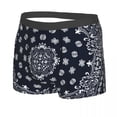 thumbnail image 4 of Pisley Bandana Print Boxer Shorts For Men 3D Print Male Bohemian Style Underwear Panties Briefs Breathbale Underpants, 4 of 7