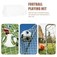 thumbnail image 4 of HEATSHAKING 1Pair White Football Playing Net for Training Practice Indoor and Backyard Use, 4 of 8