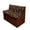 Mushroom, variant on Garronmavis Black Marble Pattern RV Dinette Seat Covers Camper Cushion Covers Booth Seats Replacement Elastic Backrest Cover Bench Cover for RV Camper Accessories