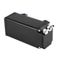 thumbnail image 2 of Kit de lata de tanque de ventilación de depósito de captura de aceite de motor de aluminio Billet de estilo cuadrado, color negro Jadeshay A, 2 of 8