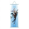 Riapawel Genshin Impact Hanging Poster 27.6X9.8 Inch, Anime Wall Art Scroll Poster, Home Decor Painting