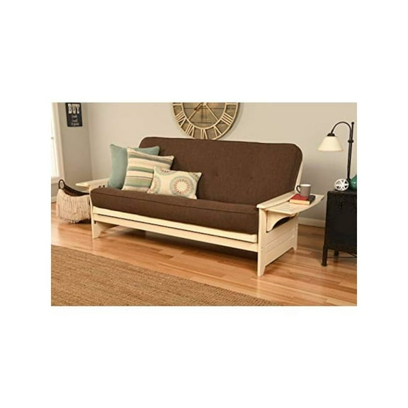 Albany Futon with storage in Barbados Finish, Multiple Colors
