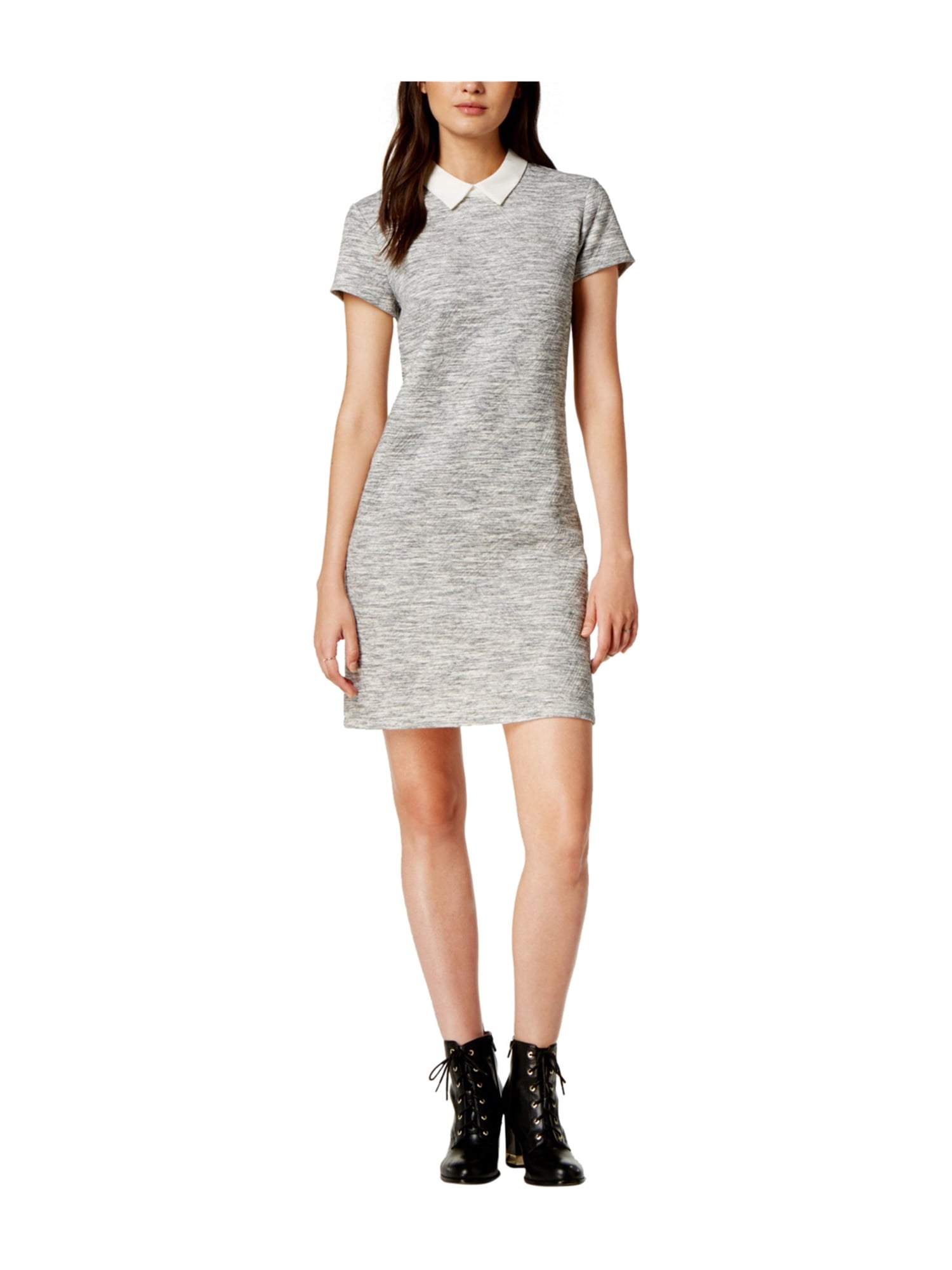 collared shift dress