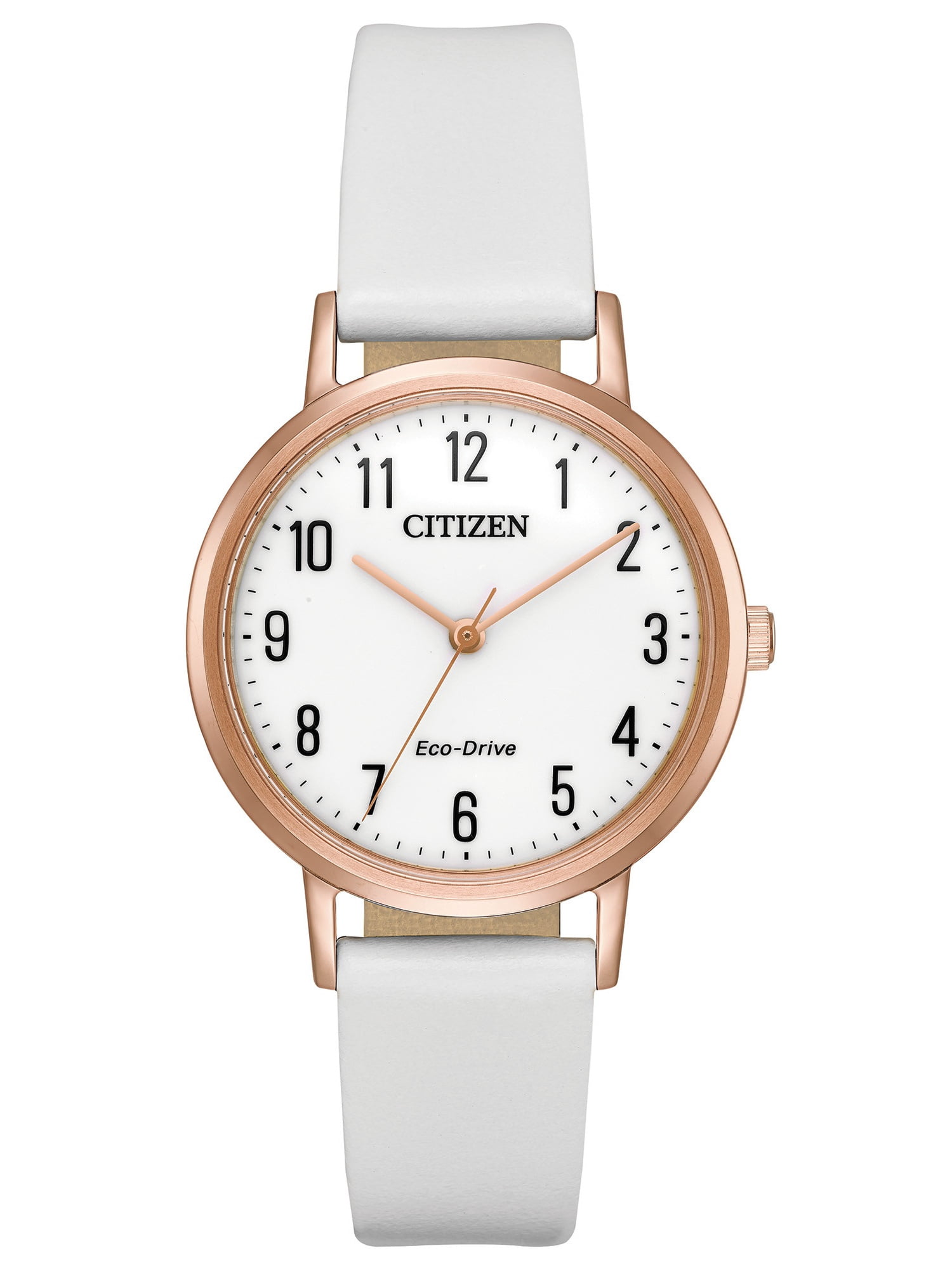 Citizen Rose Gold Women\'s White Strap 28mm Watch Citizen Women main image 2
