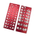 thumbnail image 4 of Abbracc 2x Nut and Bolt Thread Checker Sizing Tool Standard Metric Car Portable Plumbers Red, 4 of 9