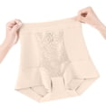 thumbnail image 4 of Fewfanhot Women's Mesh Shapewear High Waisted Tummy Control - Breathable Seamless Elastic Panties Girdle Underwear, 4 of 5