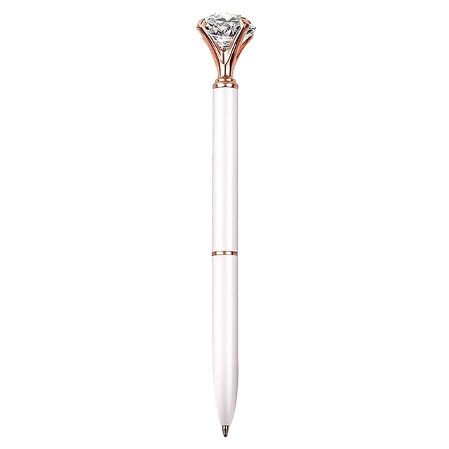 Ballpoint Pen with Embellishment for Elegant Journaling Writing and