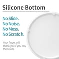 thumbnail image 5 of Addogyy Cuenco Para Perros De Cerámica Para Razas Medianas Y Grandes, Alimentador De Agua Para Alimentos Para Perros, Plato De 8 Pulgadas, Antideslizante, Moderno, Lindo, Extra Grande, De Porcelana, P, 5 of 5