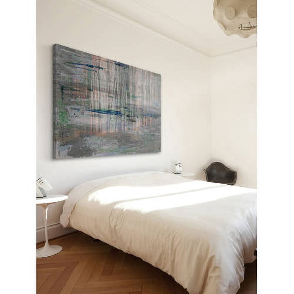 "Marshy Reflection" Painting Print on Wrapped Canvas